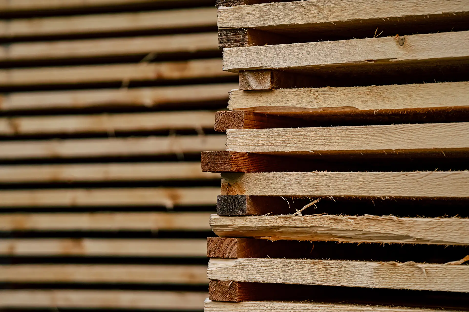 Planches épicéa délignées